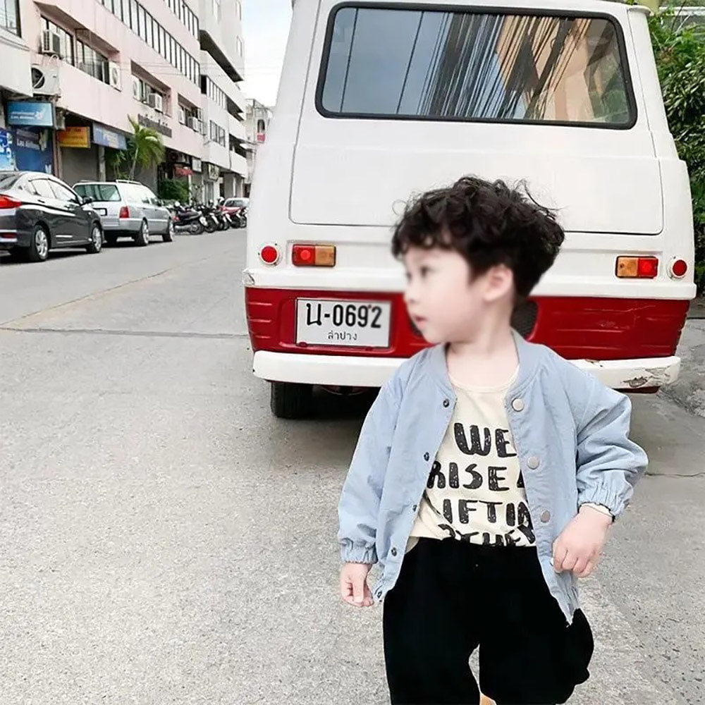 여아 트렌치코트 남아 양면 자켓 점퍼 봄가을  Q2081931