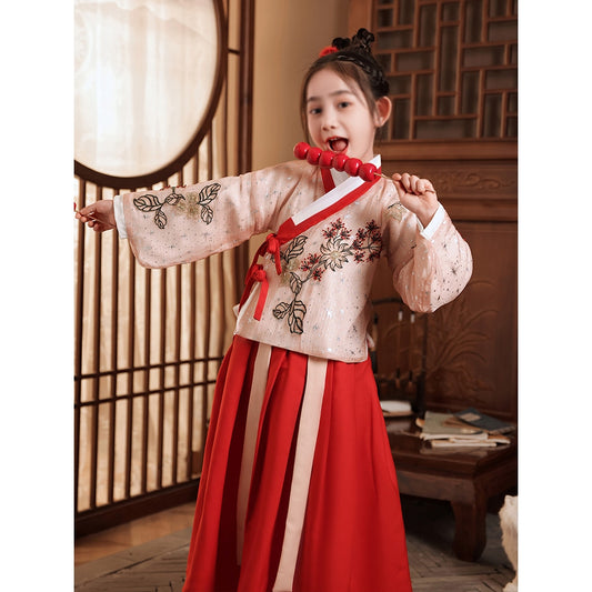 아동 신정 구정 한복 파티복 자수 전통의상 자수  BQ2092420
