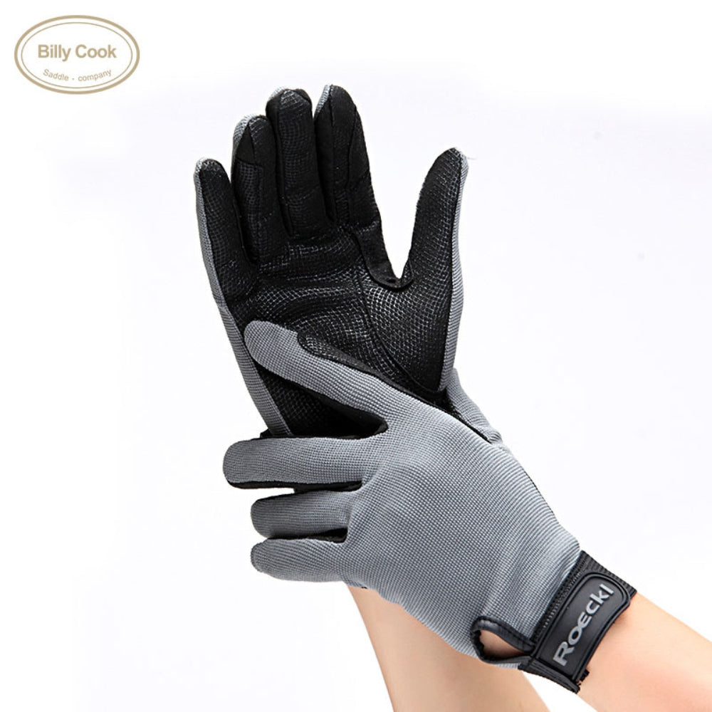 승마장갑 미끄럼방지 승마용품 통기성 남여공용 화이트 블랙 BW2100816