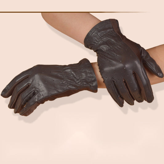 승마장갑 양가죽 승마용품 커플 화이트 브라운 BW2100810