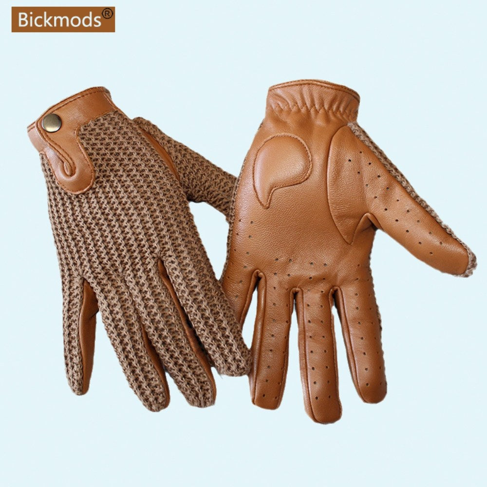 양가죽 라이딩 바이크 장갑 승마 미끄럼방지 스마트폰 터치  BW2100802