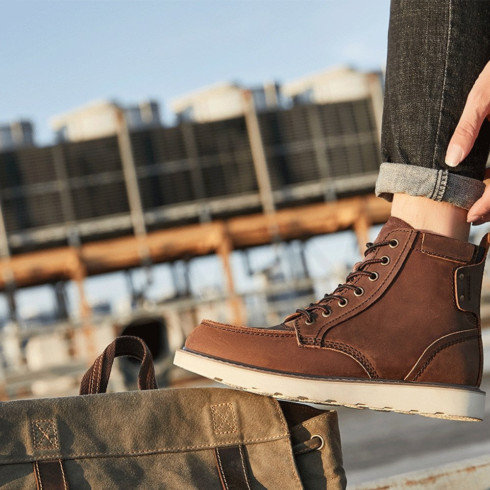 남성 미드탑 라이더 캐주얼 카고부츠 패션워커 방한화 클래식  BY2101209