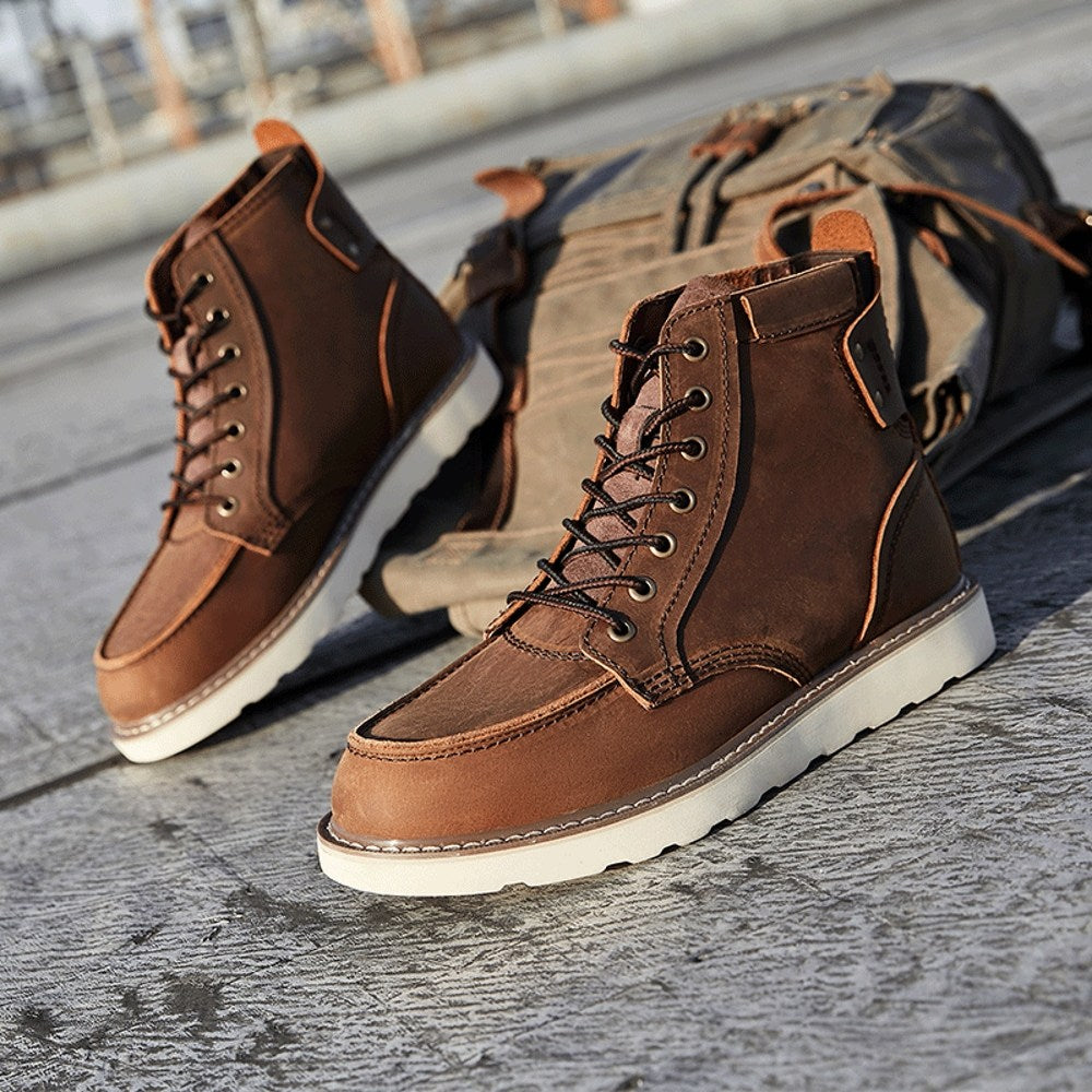 남성 미드탑 라이더 캐주얼 카고부츠 패션워커 방한화 클래식  BY2101209