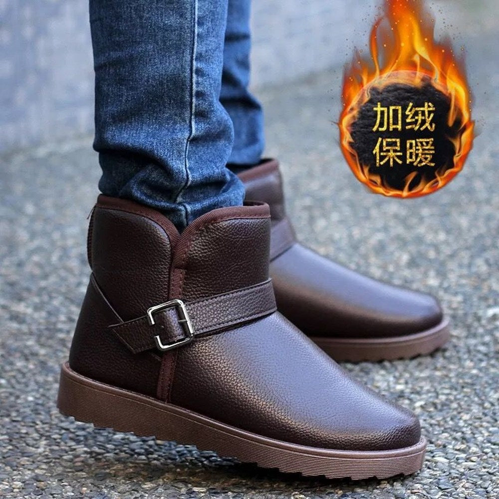 남성 클래식 라이더 하이탑 슬립온 아웃도어 캐주얼 부츠  BY2101206