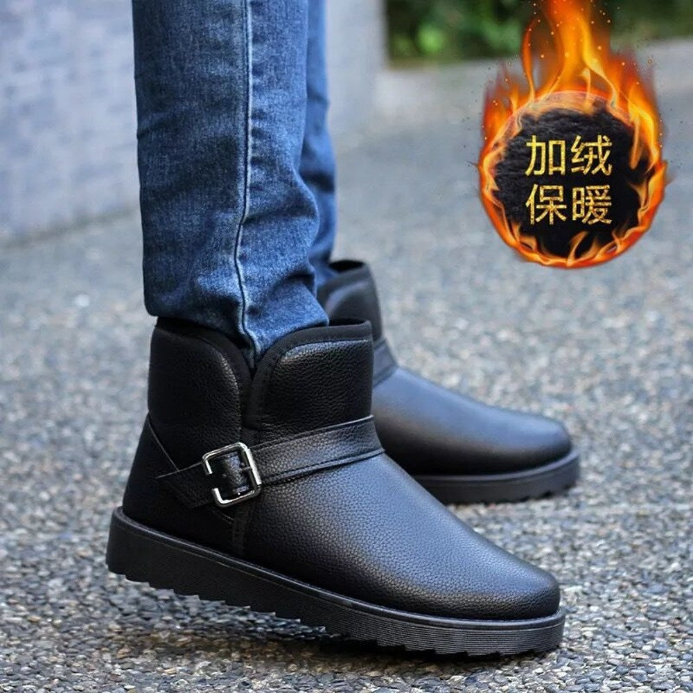 남성 클래식 라이더 하이탑 슬립온 아웃도어 캐주얼 부츠  BY2101206