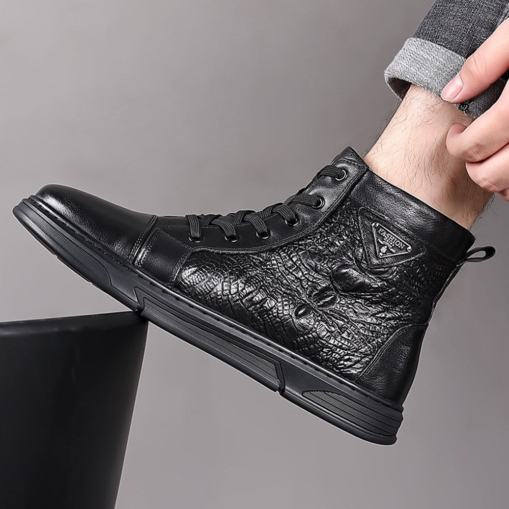 남성 클래식 아웃도어 카고부츠 패션워커 하이탑 라이더   BY2101212