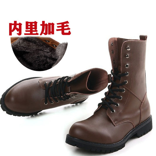 라이더 방한화 슬립온  하이탑 클래식 남성 카고부츠  BY2101213