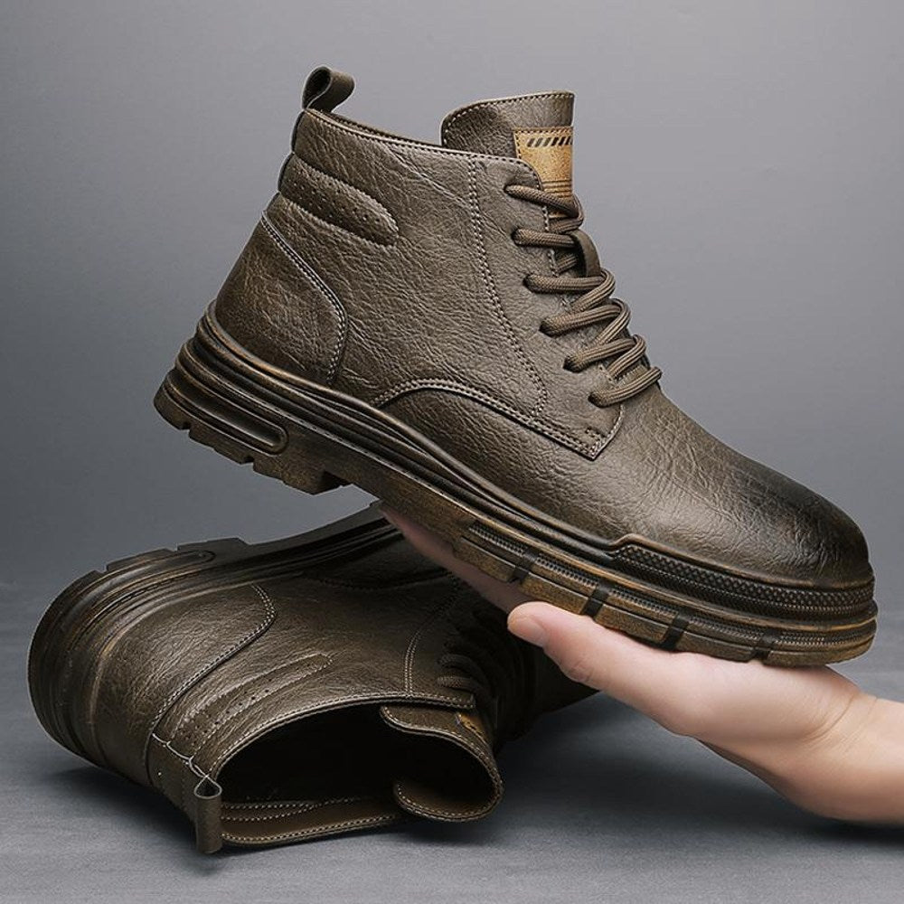 아웃도어 카고부츠 남성 슬립온 캐주얼 오토바이 방한화 클래식  BY2101204