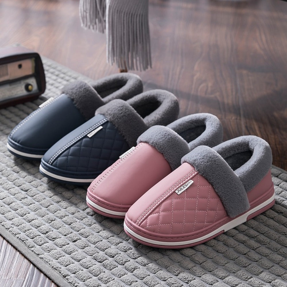 남성 방한 사무실 슬리퍼 털신발 캠핑슈즈 발편한 신발 BY2102628
