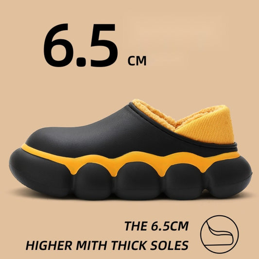 남성 털슬리퍼  외출용 겨울 캠핑신발 폭식한 키높이 방한화  BY2102630