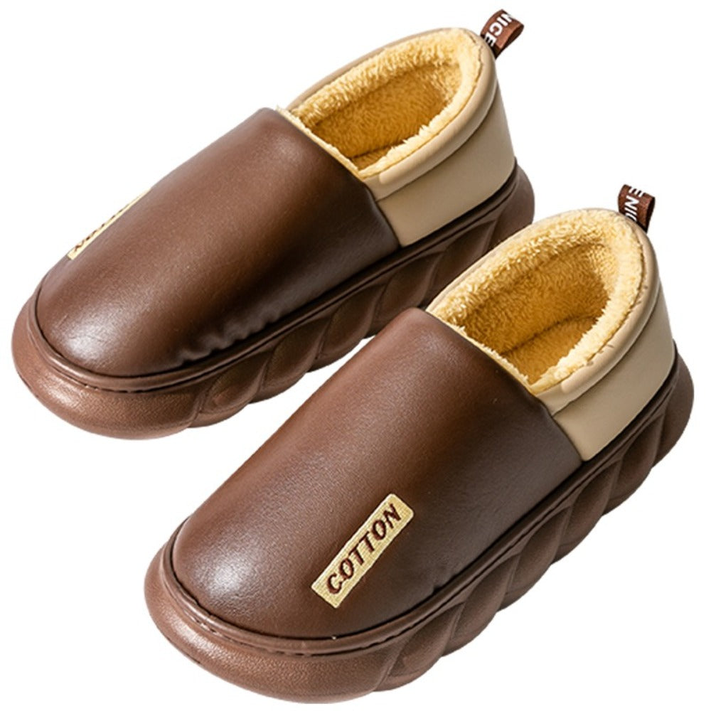 남성 털슬리퍼 겨울 실내화 커플신발 방한 미끄럼 방지  BY2102625