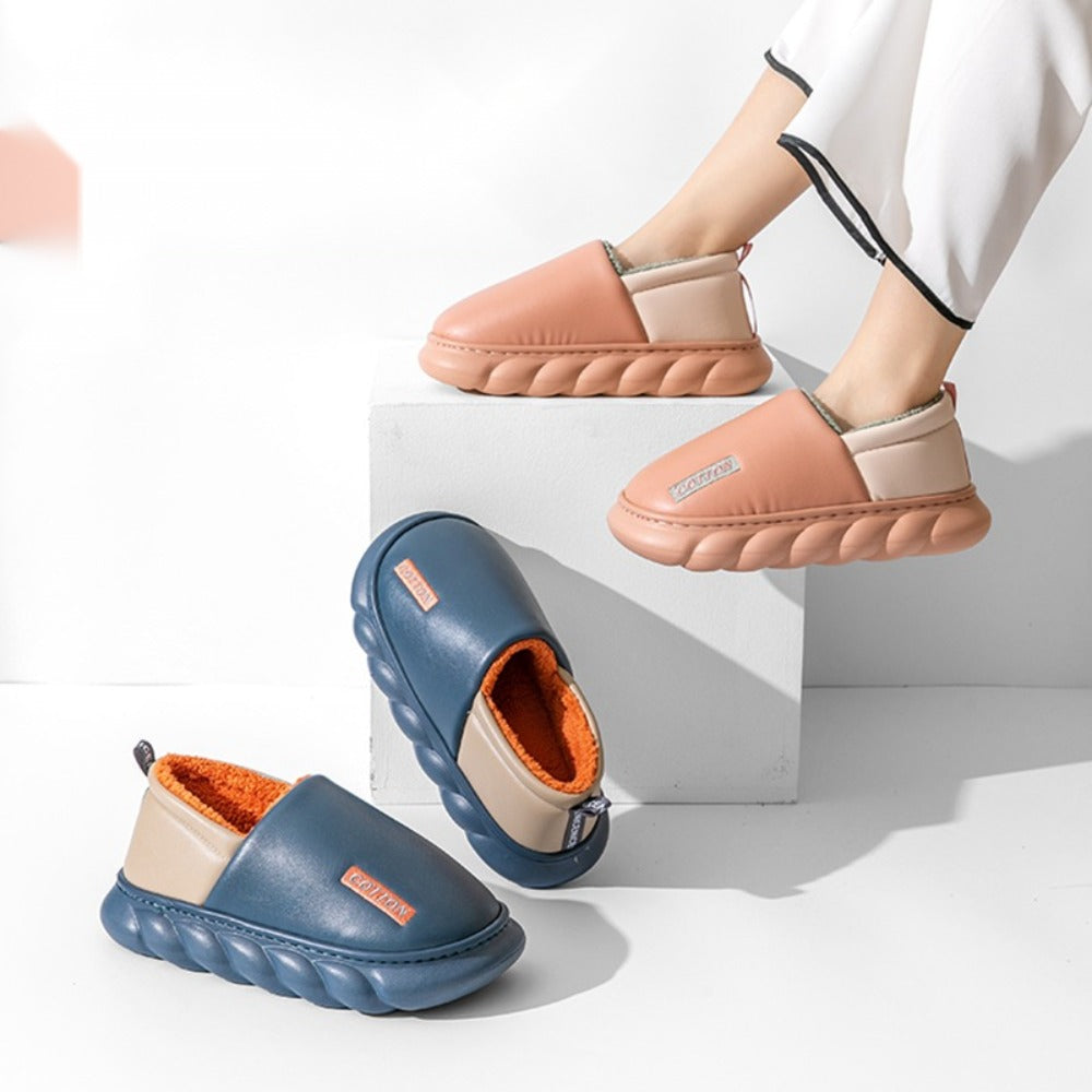 남성 털슬리퍼 겨울 실내화 커플신발 방한 미끄럼 방지  BY2102625