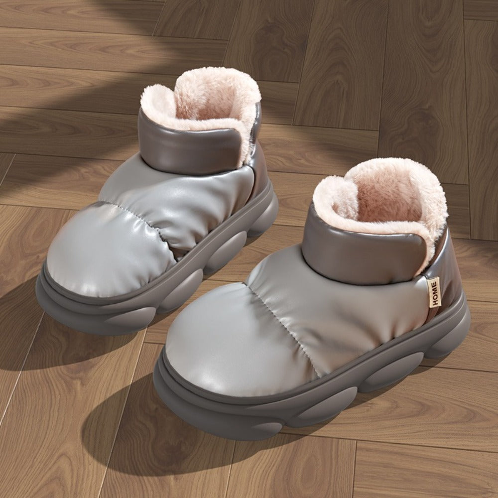 사무실 남성 여성 커플 슬리퍼 겨울신발 털실내화 방한 미끄럼 방지  BY2102624