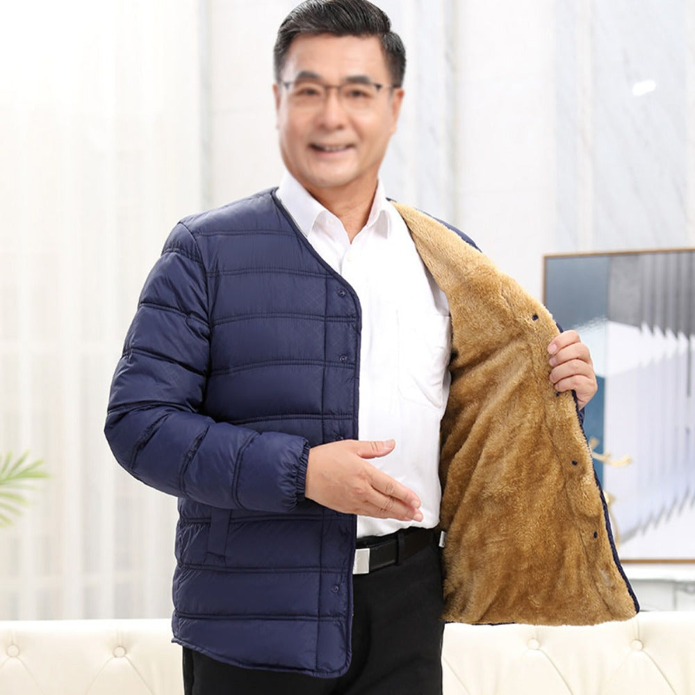 빅사이즈 패딩 내피 기모  아우터 작업복 재킷 아버지 선물 BQ2120218