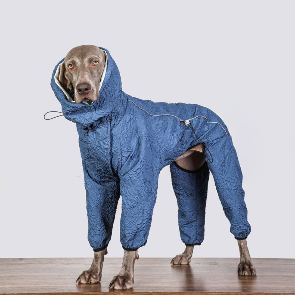 강아지 옷 겨울 애완 의류 네발 방한 패딩 중대형견 수면 코트BQ2120522