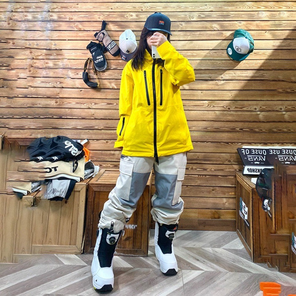스키복 팬츠 눈썰매 스키 슬림 패딩 방한 바지 남녀  BQ2121306