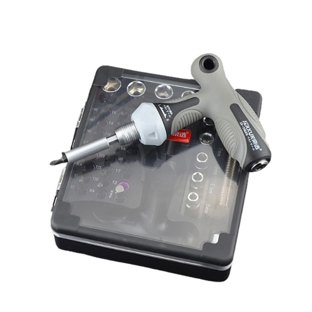 다기능 소형 스크루 드라이버 T자형 십자 육각 자동차정비 공구 세트  WH2121422