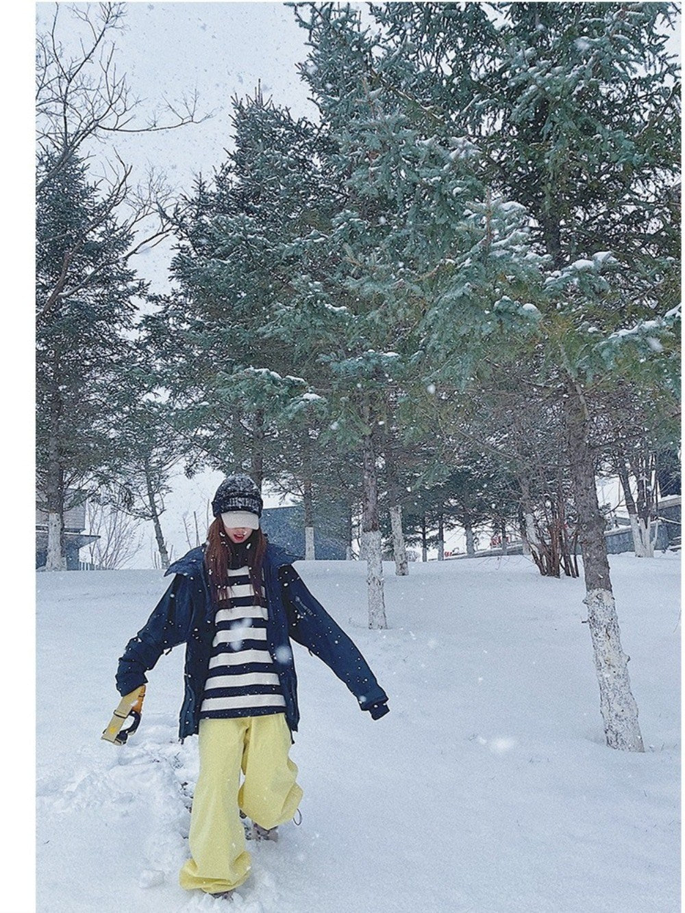 보드복 스키 바지 남녀공용 방수 방한 스노우보드 팬츠  BQ2121324