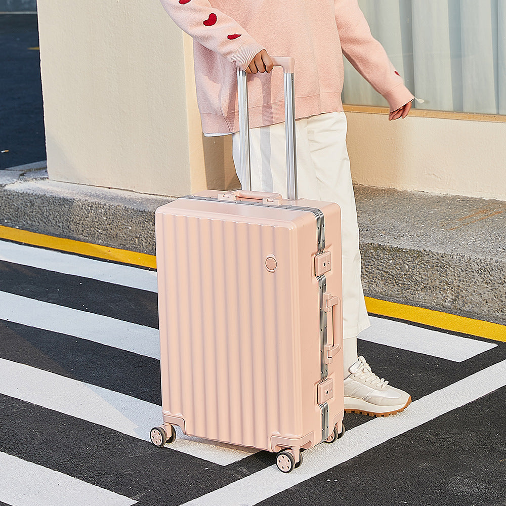 Q2050607 홈쇼핑 핑크 탑승 수납가방  연예인캐리어 여행용 학생