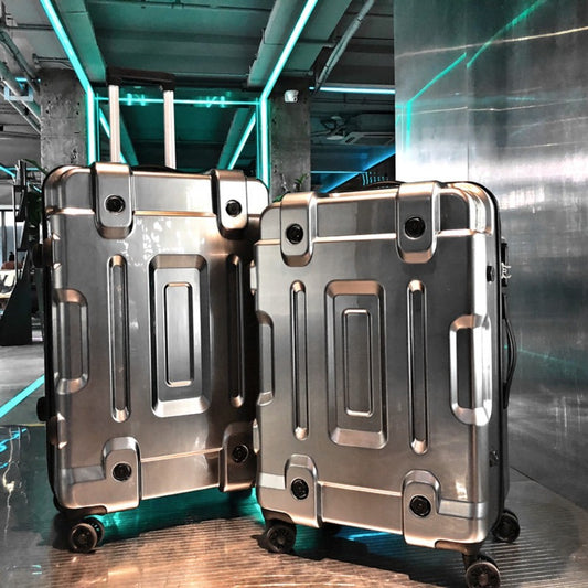 청소년 개성화 여행용 수납가방 캐리어 탑승가능 충격 방지 트롤리  BY3020903