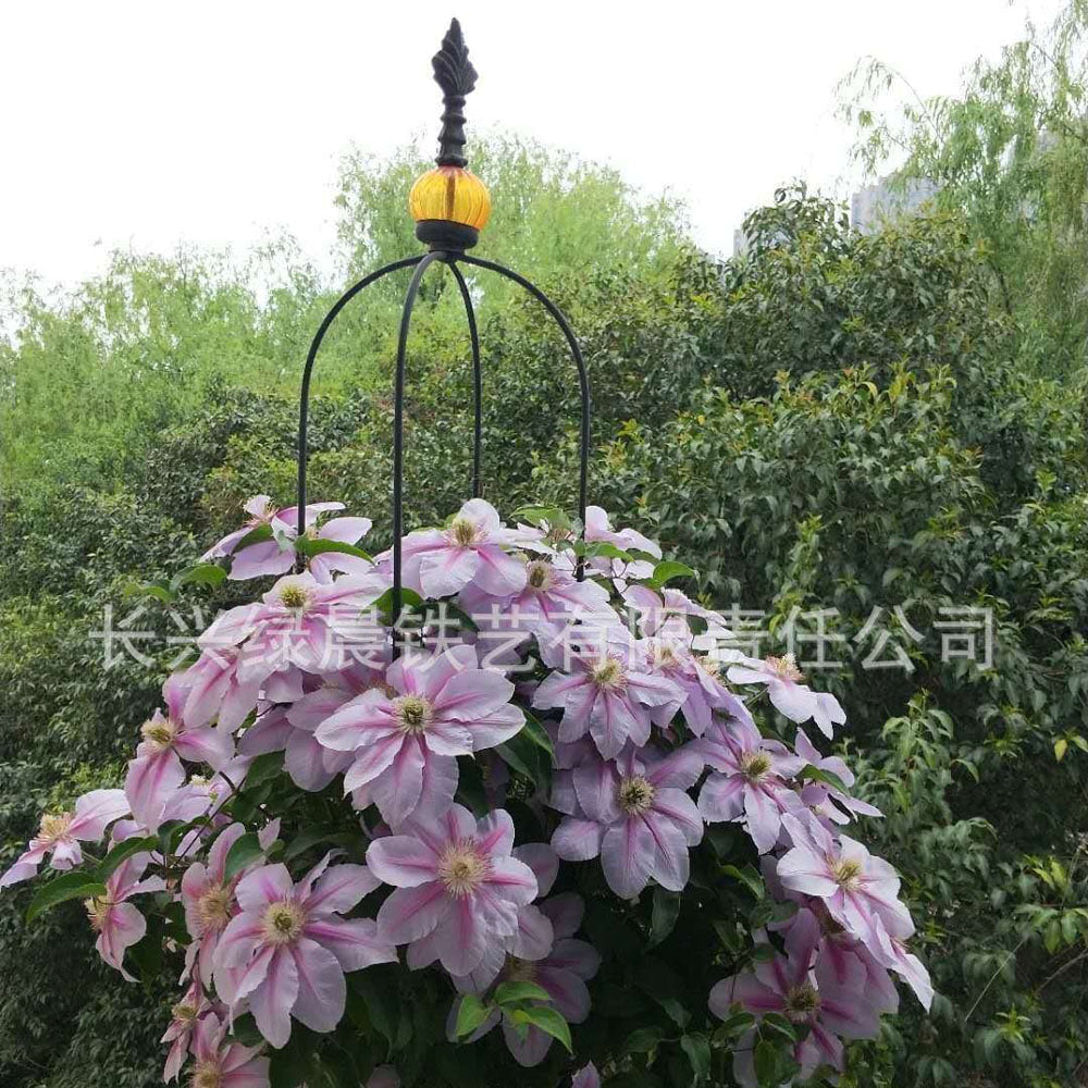 받침대 화분 대소SET 지지대  오벨리스크 베란다정원 Q1082727 철제 슬림