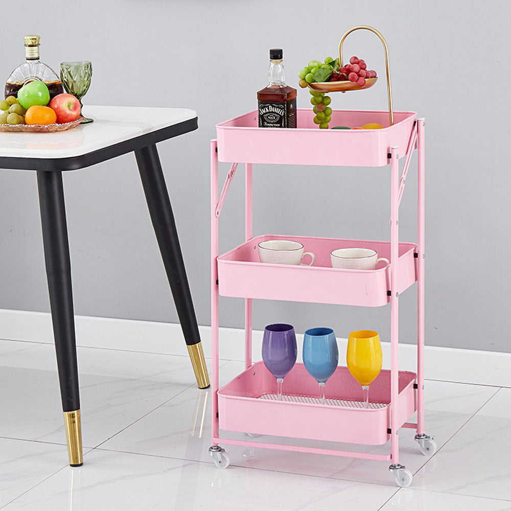 멀티선반 리어카  수납주방용품  없이 이동식 접이식 설치 Q1082743