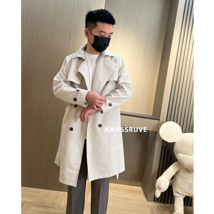 하프 더블 트렌치코트 코트 남성  코트 D2032523
