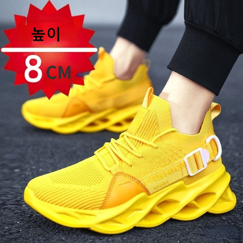 모음 8cm 캐주얼 메쉬 5컬러 워킹화 키높이 운동화  L2032606