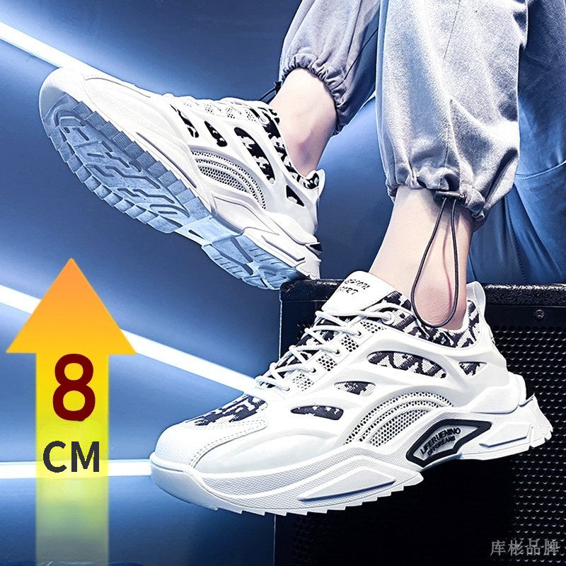 L2032604 키높이 캐주얼 메쉬 어글리 스니커즈  운동화 8cm