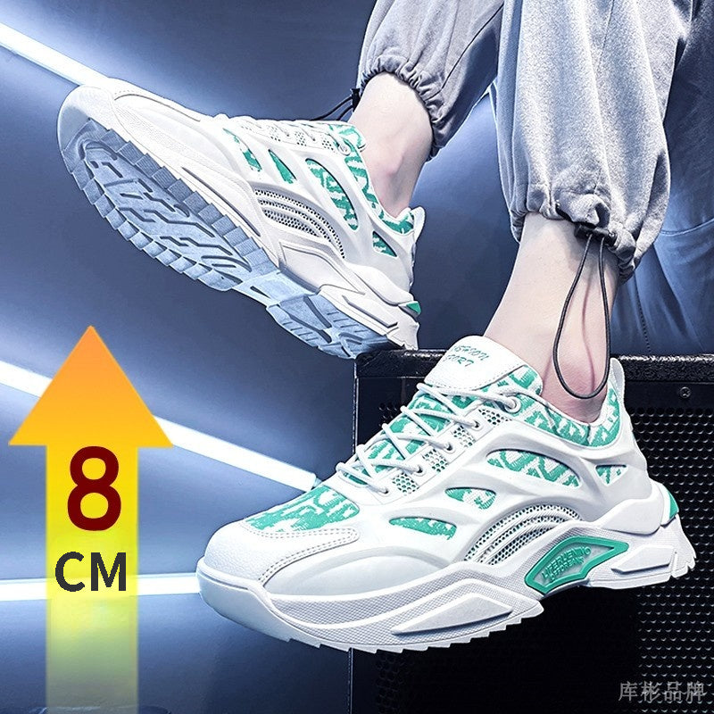 L2032604 키높이 캐주얼 메쉬 어글리 스니커즈  운동화 8cm