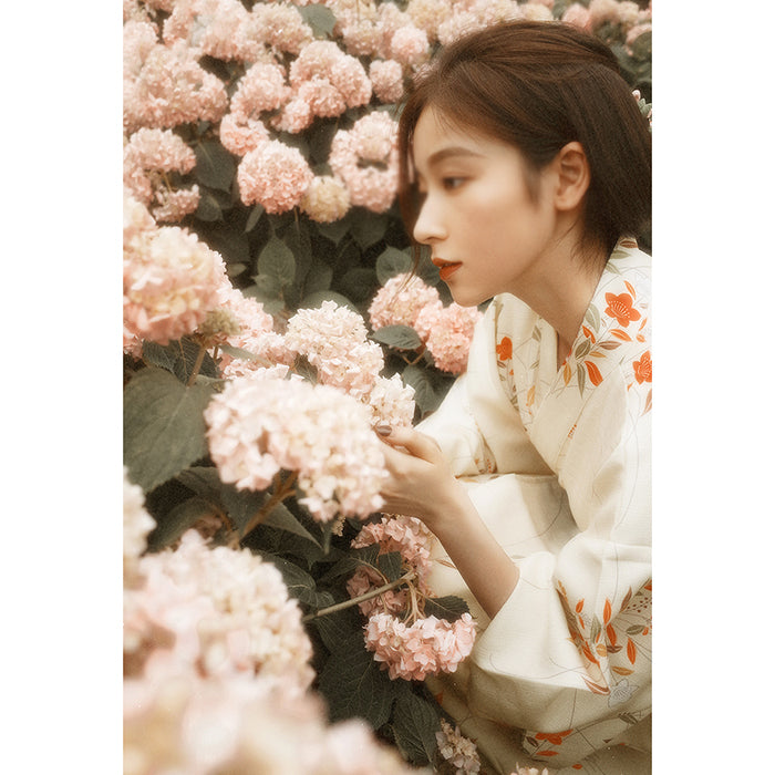 드레스 변장 파티복 기모노 일본 전통 의상 셀프 활영 유카타  Q3022609
