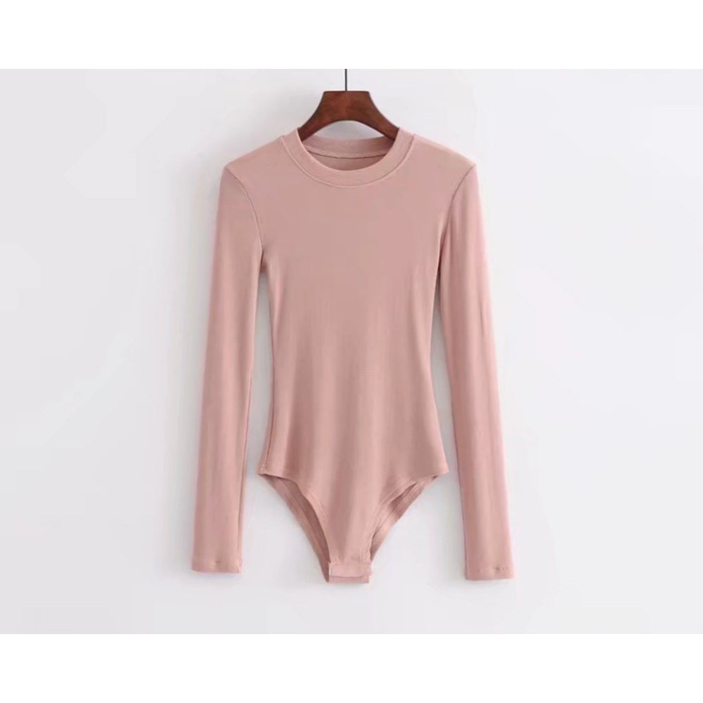 요가 발레 의상 라운드 넥 긴팔 티셔츠 슬림 무용 연습복  BW3031408