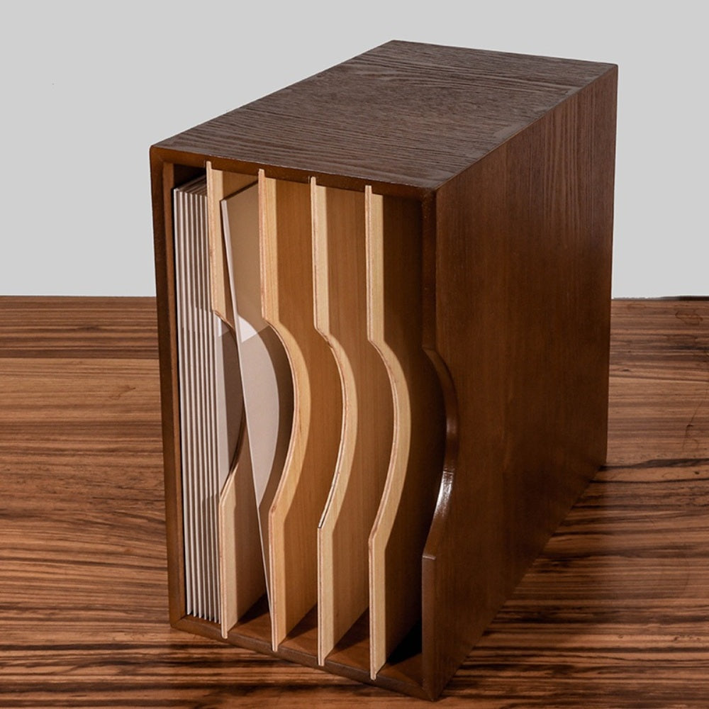 앨범 음반 정리 보관함 꽃이함 LP 전시 거치대  진열랙CD 수납랙 WY3031414