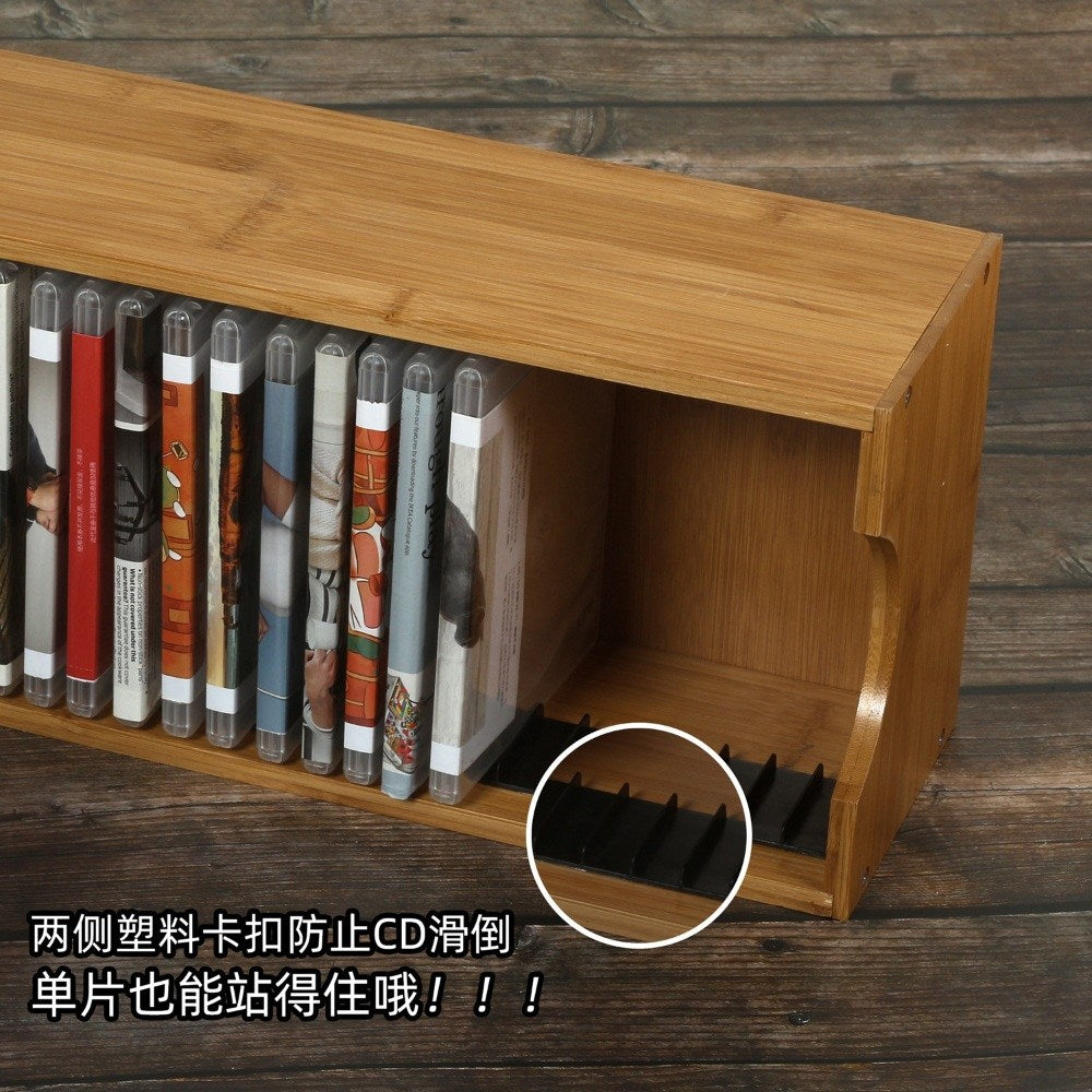 앨범 음반 정리 보관함 DVD 스토리지 CD 랙 칸막이 인테리어 꽃이함 WY3031401