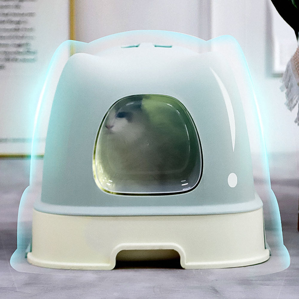 Q2041008 배변통 서랍 고양이  후드형 화장실