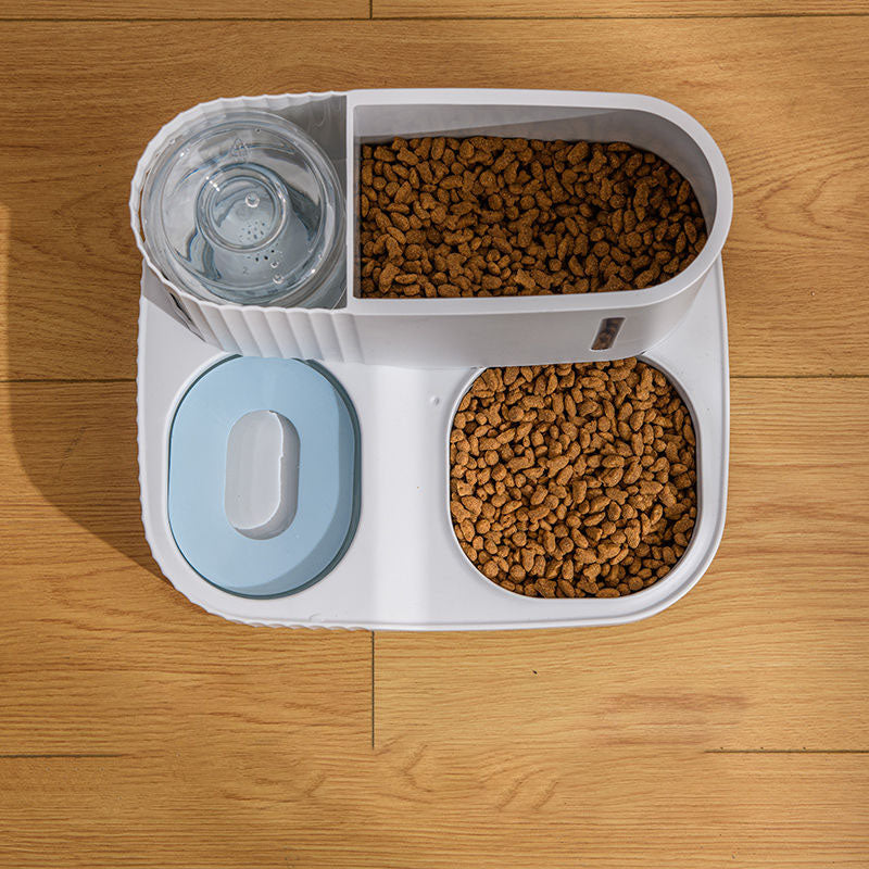 급수기 반려동물 2구 자동 밥그릇 애견 사랑 급식기 Q2041016