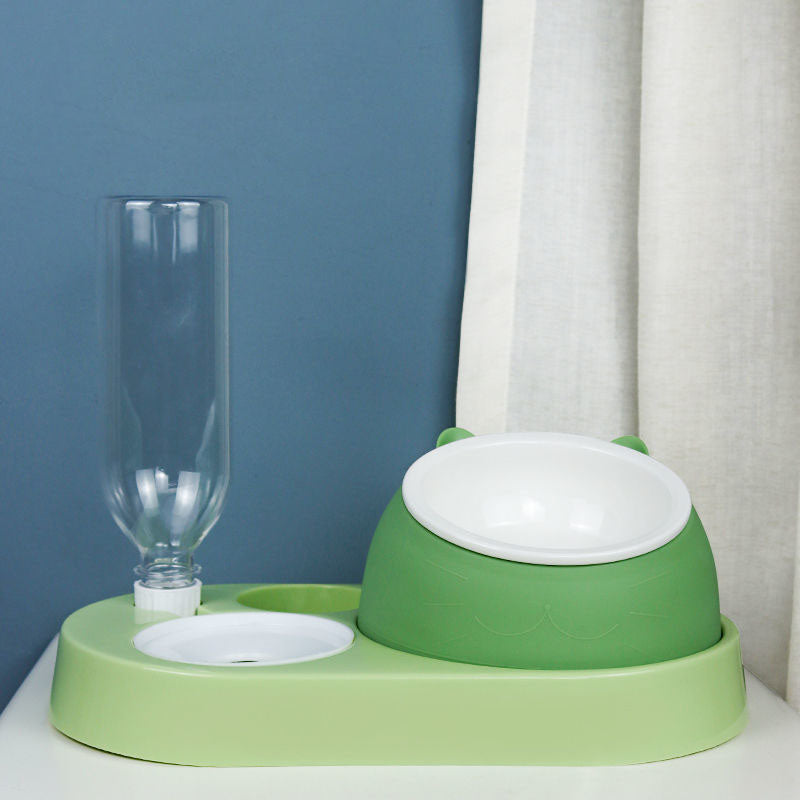 사료 Q2041018 2구 물 간식 밥그릇 반려동물 급수기 급식기