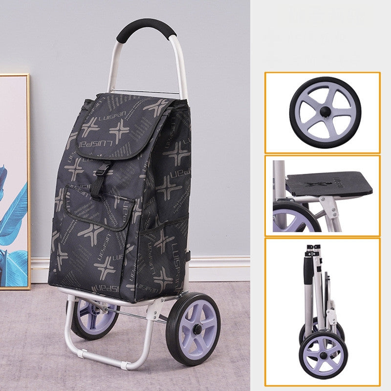 장바구니 캐리어 접이식 쇼핑카트 D2041111 다용도