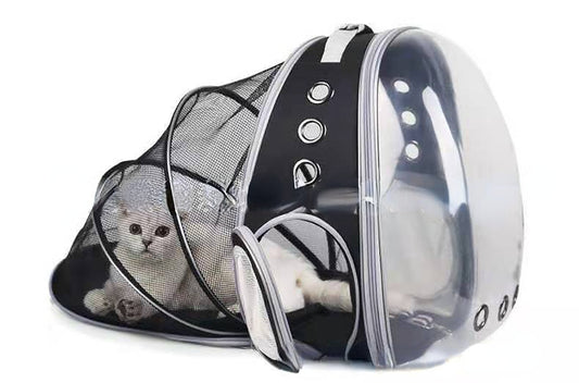 L2041303 반려동물  투명창 이동백팩 이동장 확장형 이동장