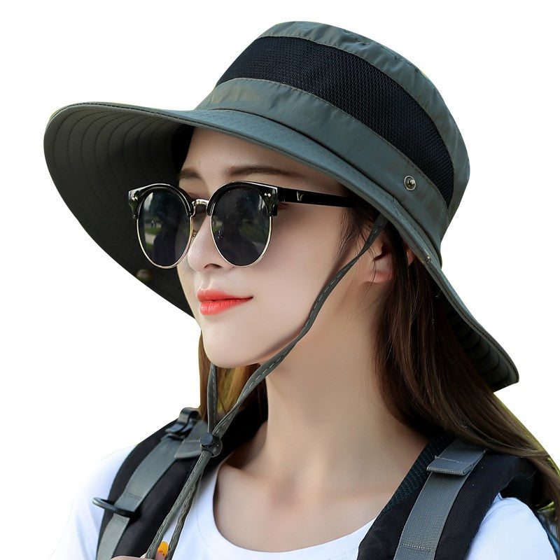 Q2041419 등산모자 자외선차단 메쉬 여성 다가려모