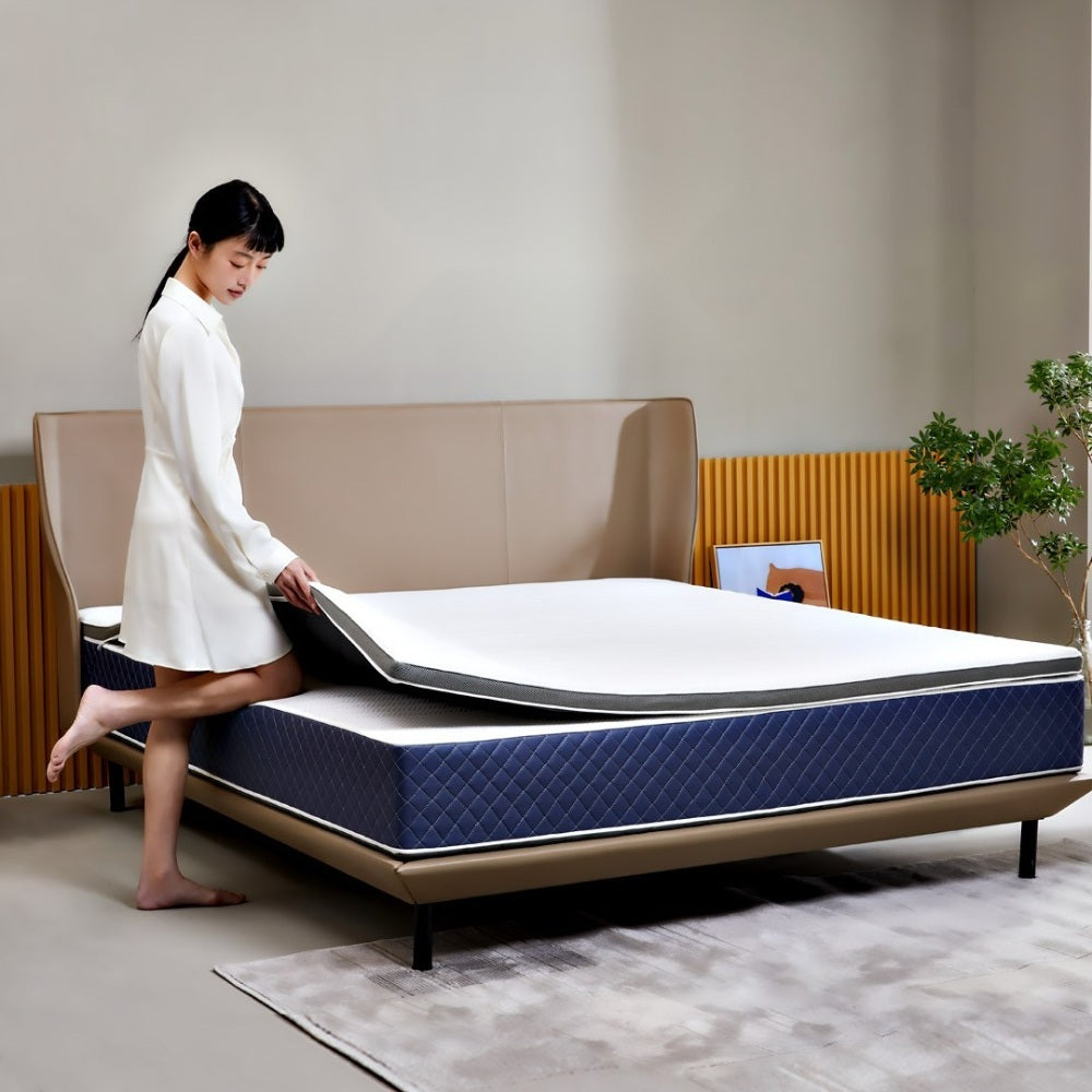 8H 수면 매트 꿀잠 매트리스 조정  가능한 사일런트 스프링 매트리스 WY3030724