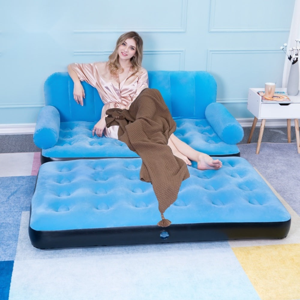 캠핑 간이 가성비 경량 에어 매트리스 접이식 가정 거실 소파 WY3022412