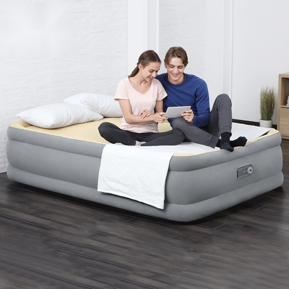 경량 야전침대 휴대용 에어 매트리스 홈 더블 침대  WY3022422