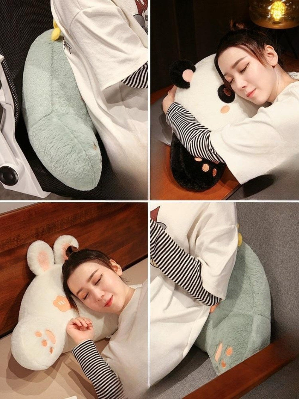 등받이 쿠션 의자 허리 지원 팔 받침  휴식 대형 쿠션  BY3032208