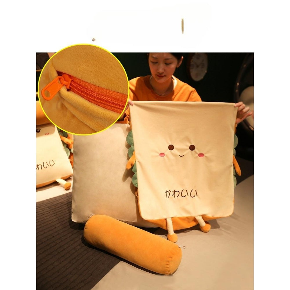 등받이 쿠션 대형 삼각 허리 베개  휴식 소파 쿠션 BY3032215