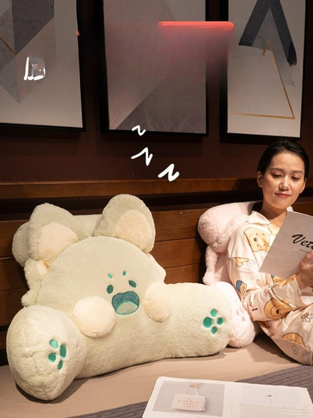 대형 팔 받침 등받이 쿠션 허리 베개 휴식 소파 BY3032218