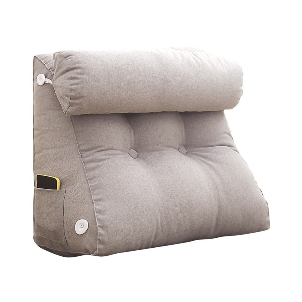 대형 등받이 쿠션 휴식 허리 베개 삼각 침대 헤드  BY3032220