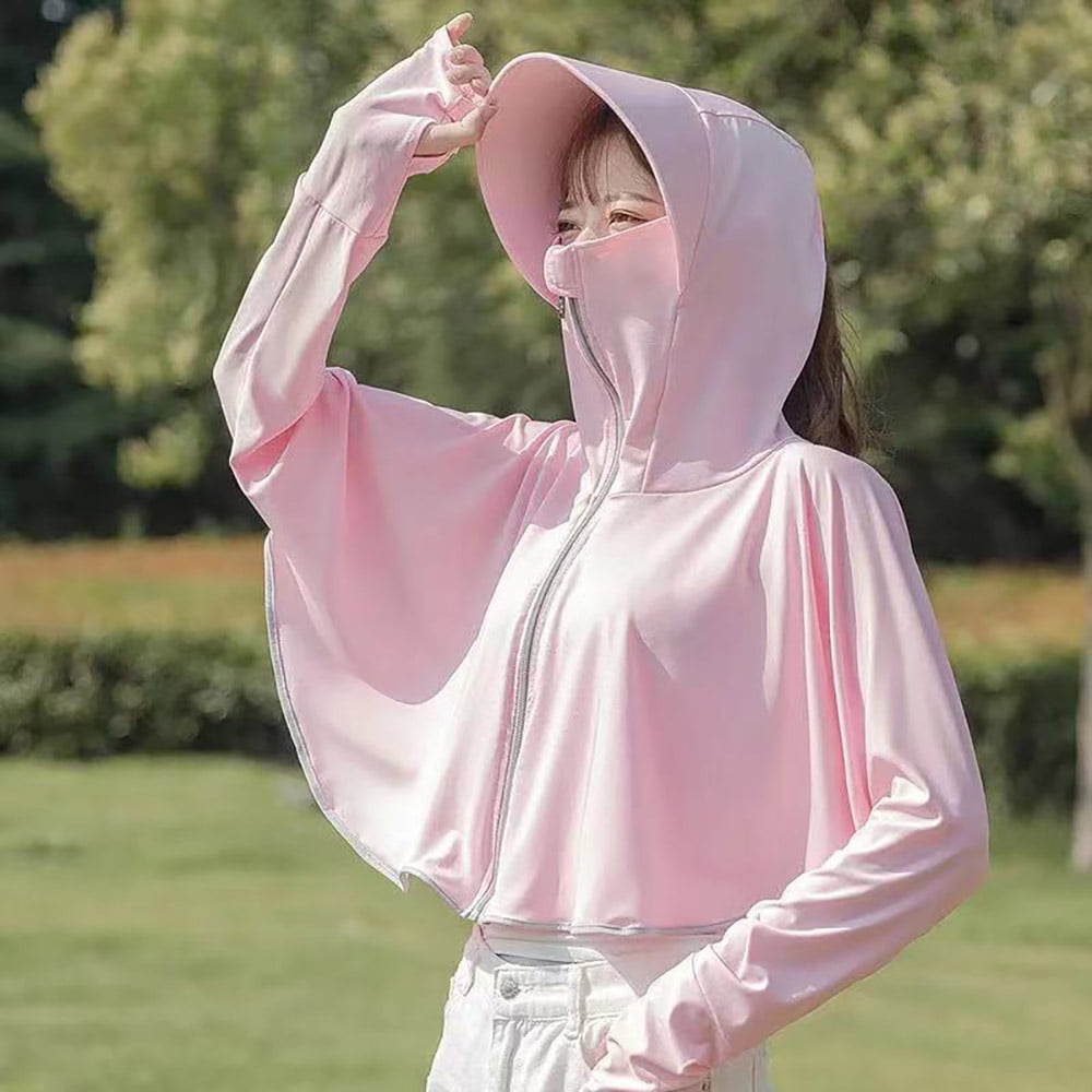 자외선차단 코트 등산 캠핑  복면 여성 Q2052343 바람막이 얼굴