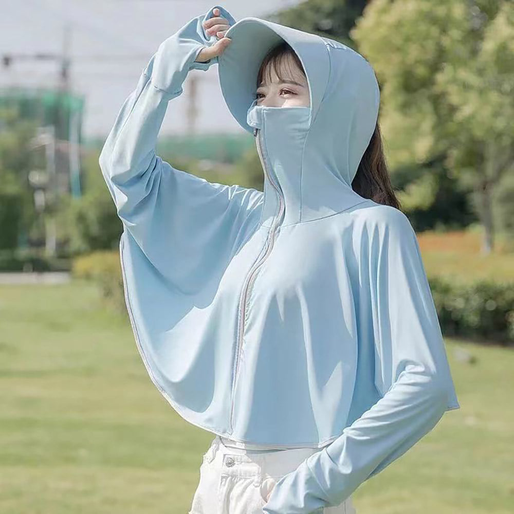 자외선차단 코트 등산 캠핑  복면 여성 Q2052343 바람막이 얼굴