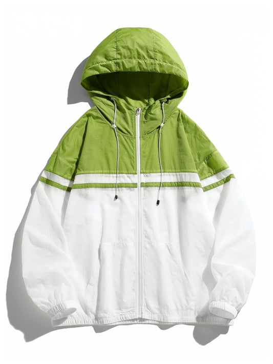 여름용 바람막이 자켓 자외선차단  홑겹 빅사이즈 간절기 단체 등산 남자봄 BY3033120